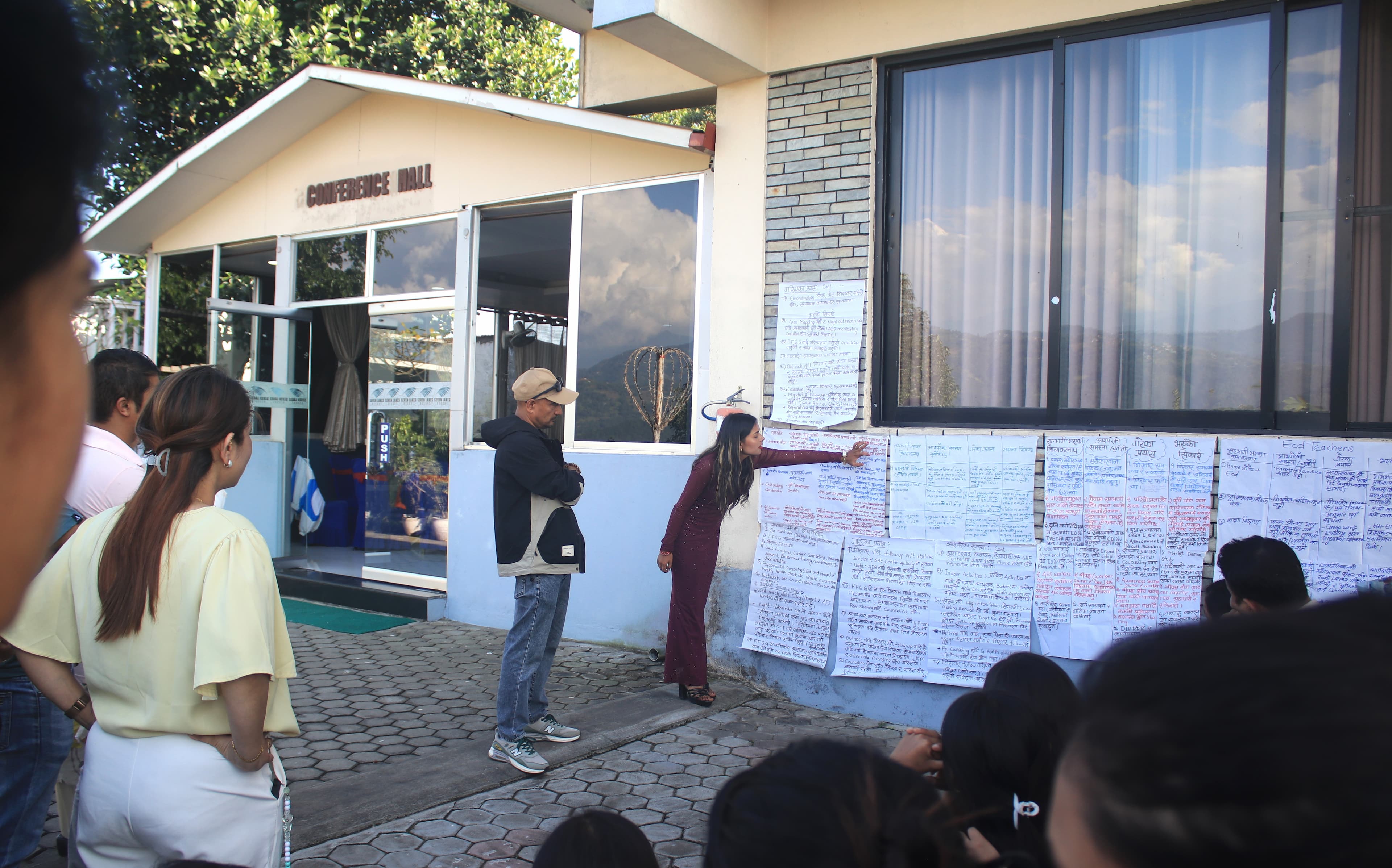 Team members shared their field experiences and key learnings