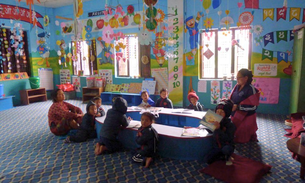 Nursery Classroom at Shree Shiksha Bodhani Secondary School